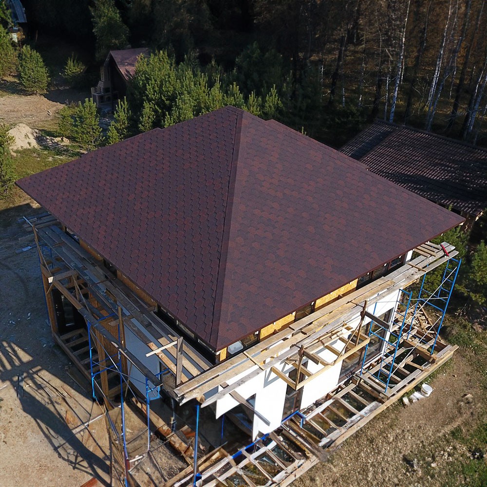 Шатровая крыша в Болотном и Новосибирской области